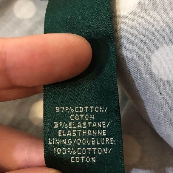 Ralph Lauren Polka Dot Woman's Dress EUC Rockabilly Size 12 Black & White Retro - Picture 15 of 16